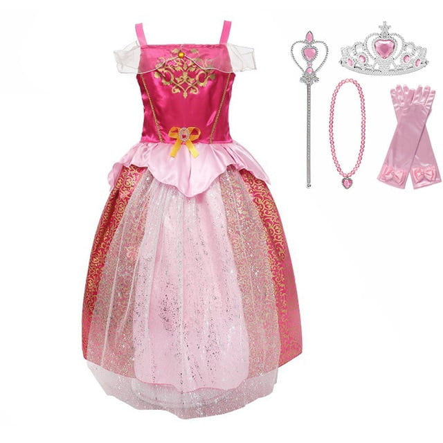 Latest Princess Sleeping Beauty Costume Set New - Hooks Look 2024