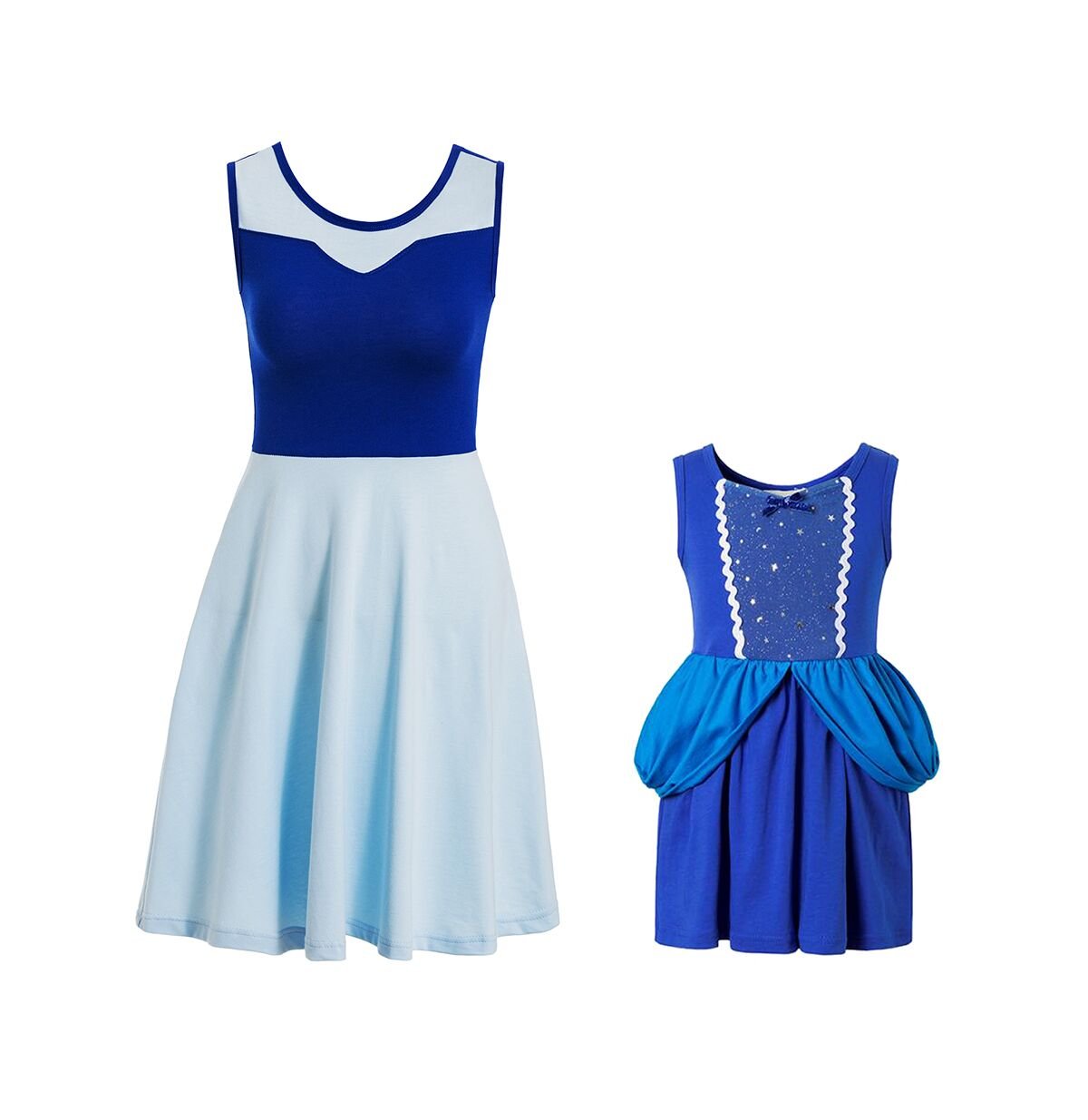 Blue Cinderella Ball Gowns - Hooks Look 2023